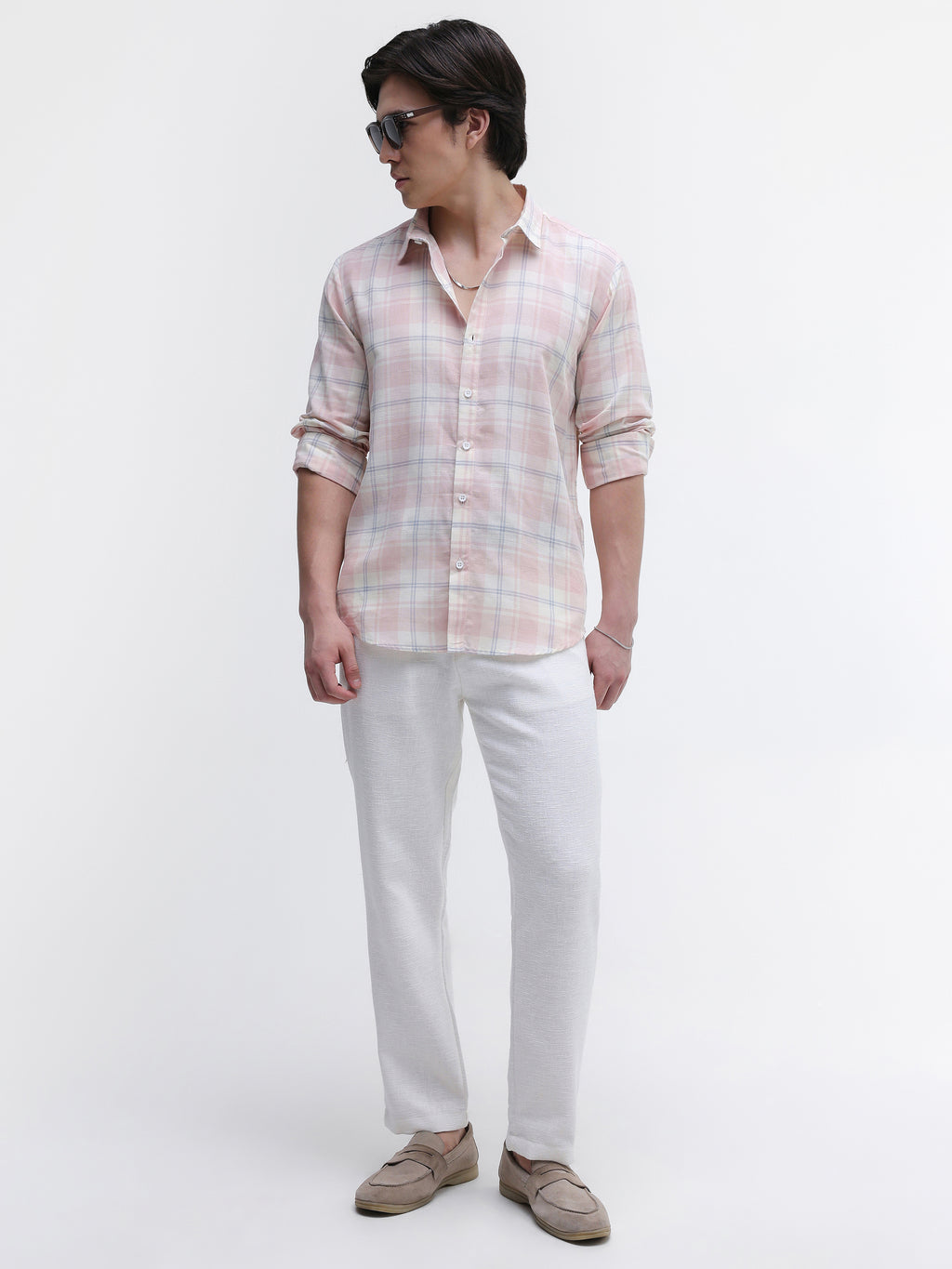 Yarn Dyed checks Regular Fit Shirt