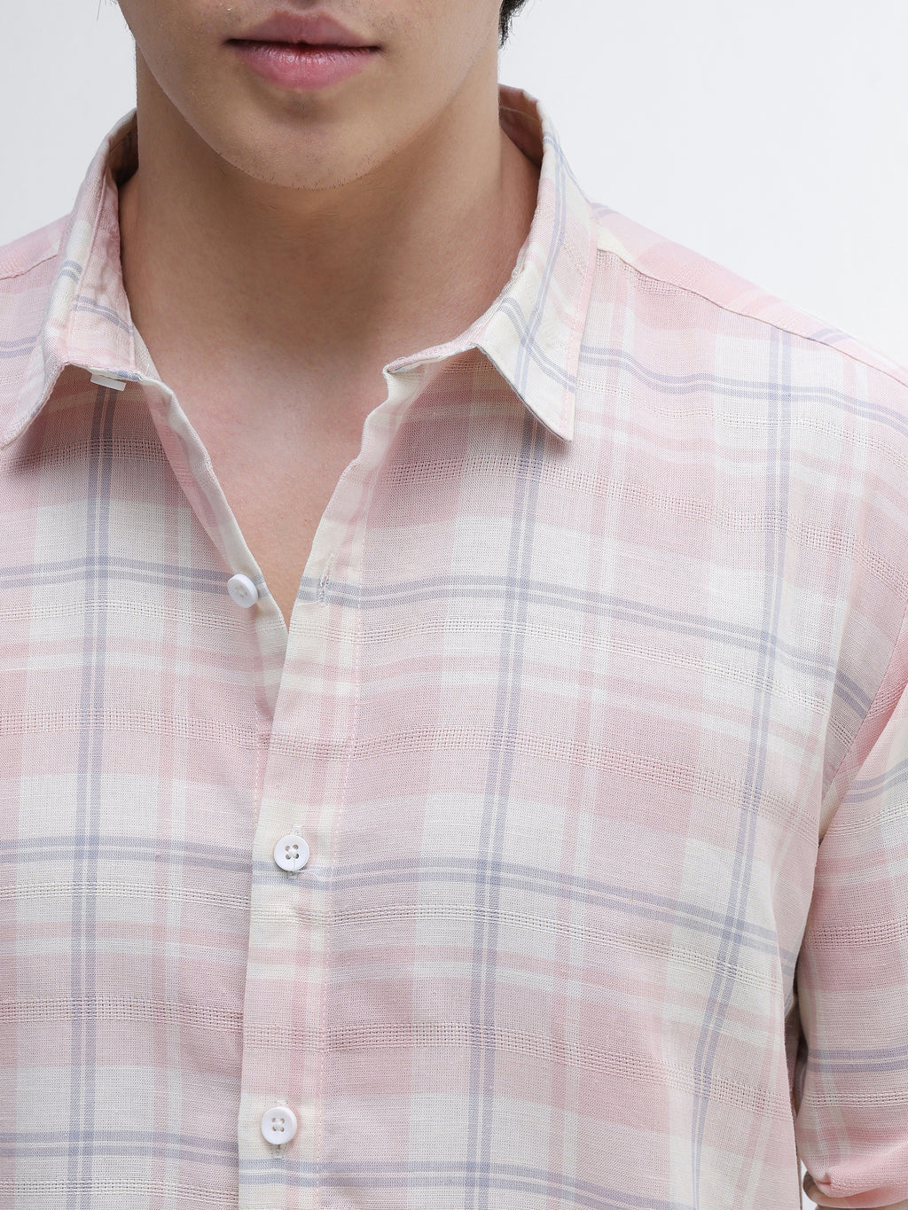 Yarn Dyed checks Regular Fit Shirt