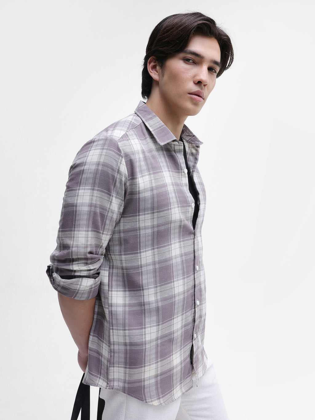 Yarn Dyed checks Regular Fit Shirt