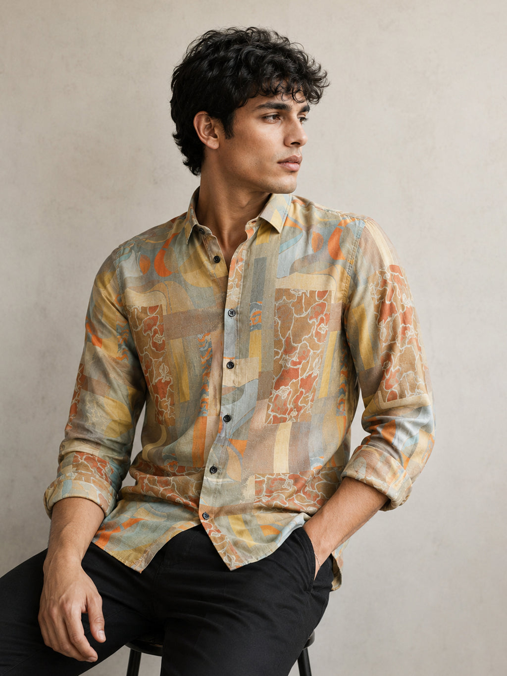 Printed Regular Fit Shirt