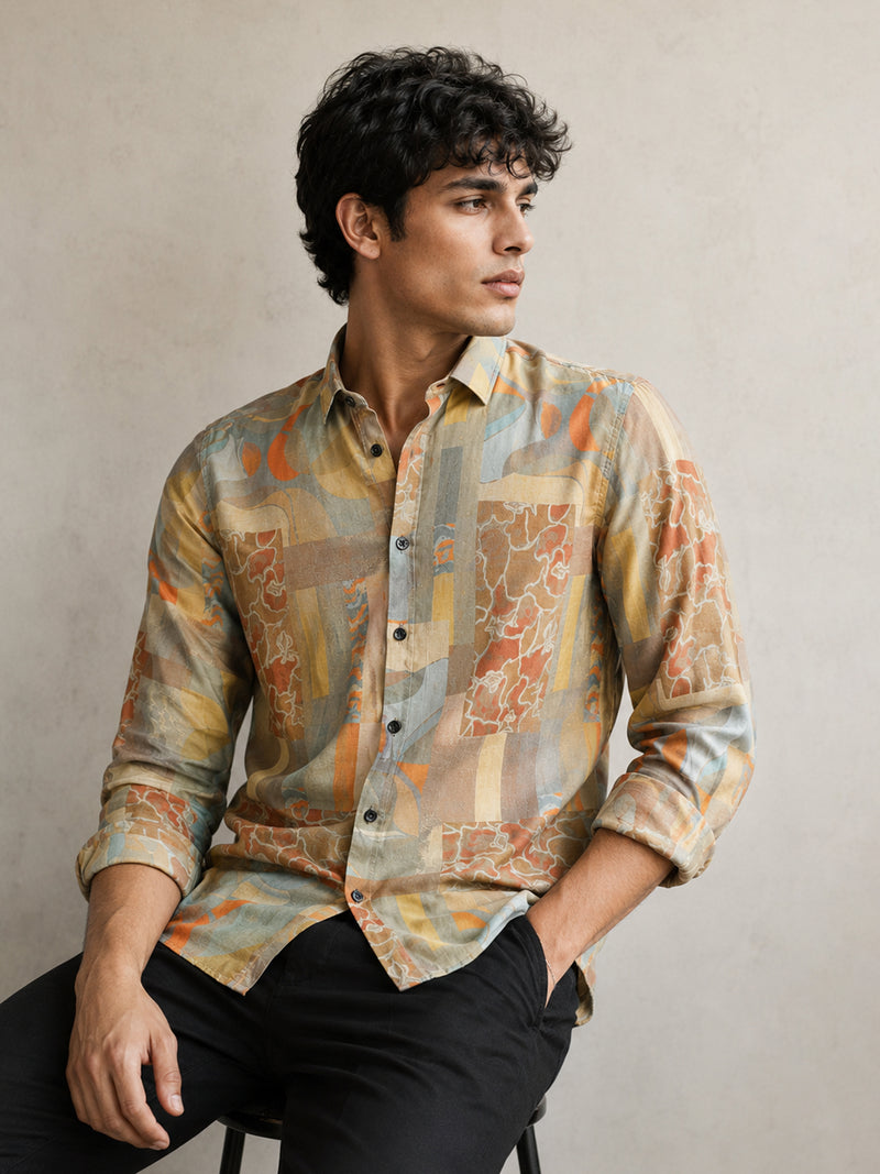 Printed Regular Fit Shirt