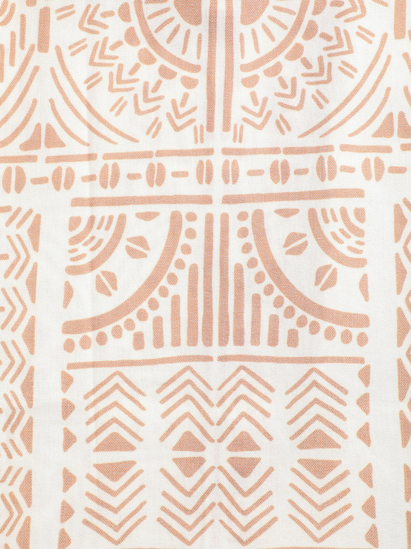 CAHOOT Men's Camel Brown Printed Shirt - view 8