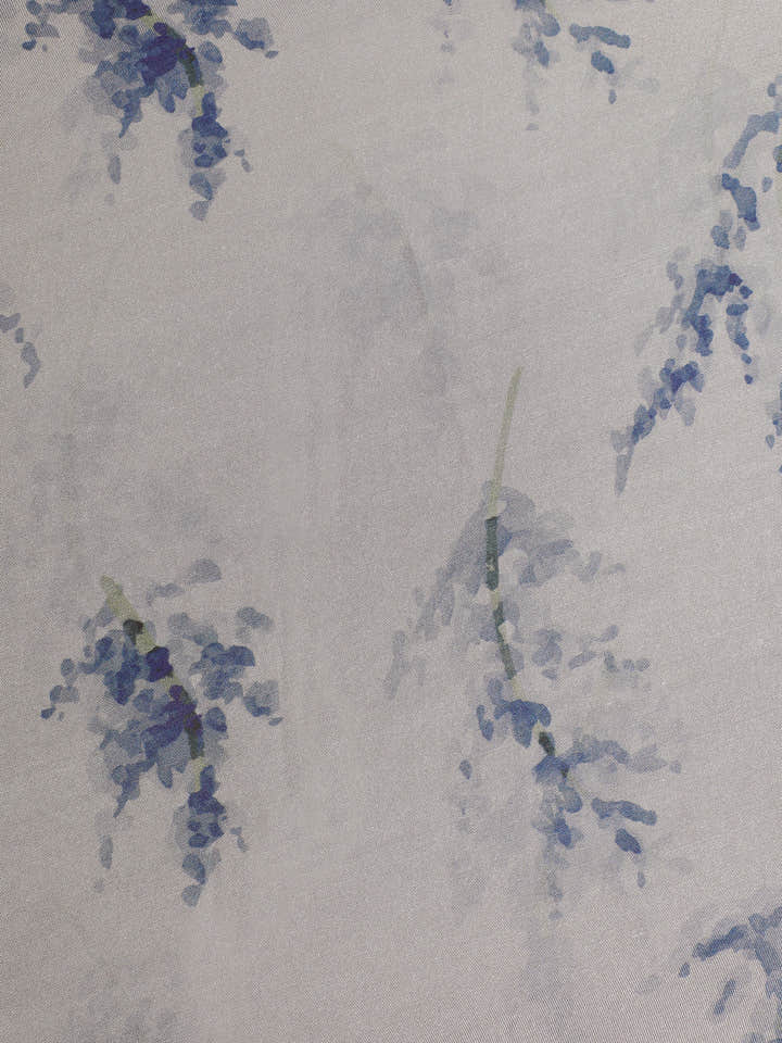 CAHOOT Men's Beige & Blue Floral Printed Regular Fit Shirt - view 8