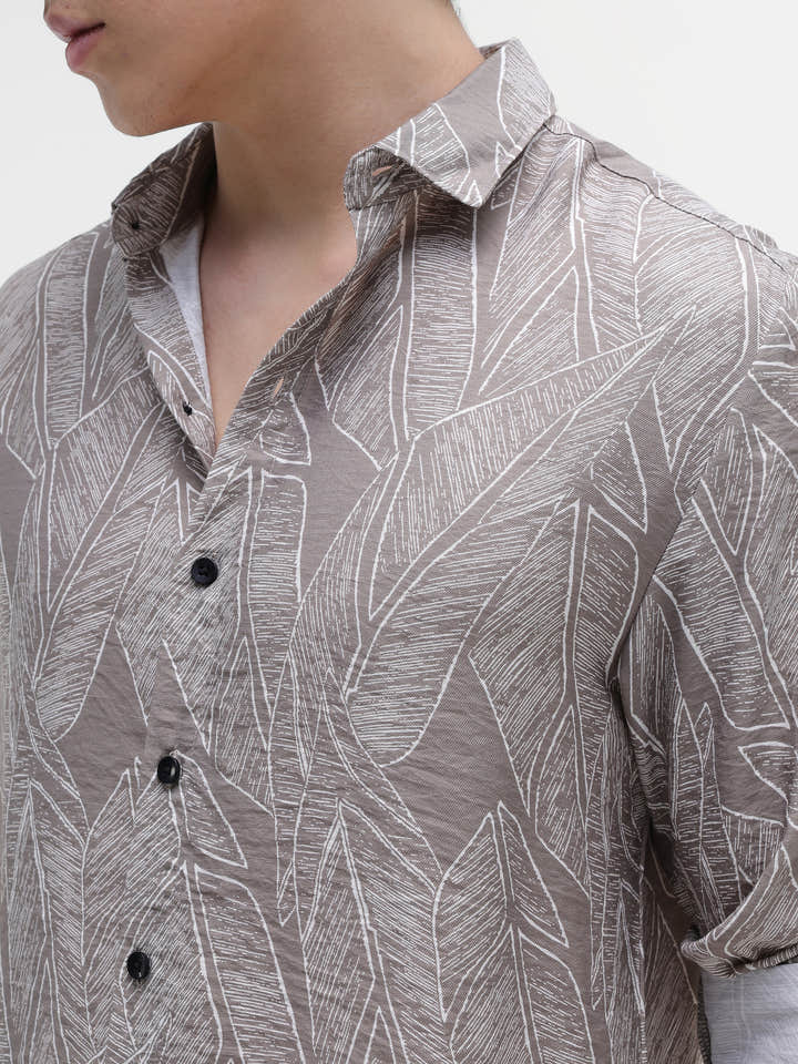 All Over Print Regular Fit Shirt
