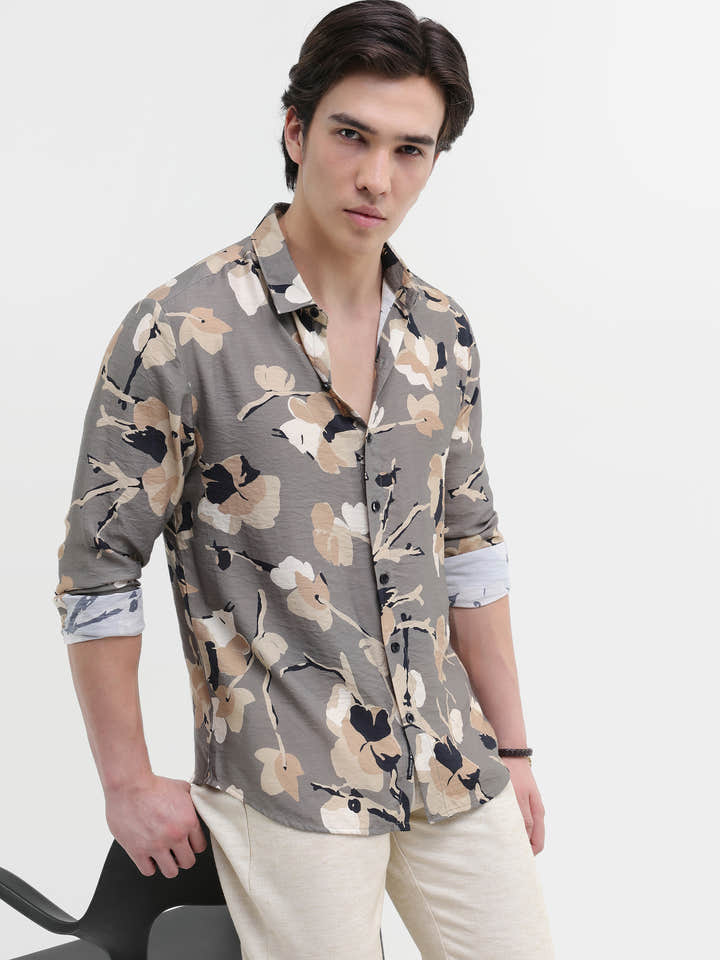 All Over Print Regular Fit Shirt