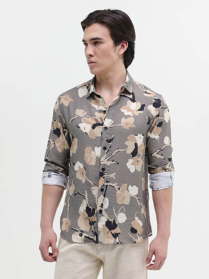 All Over Print Regular Fit Shirt