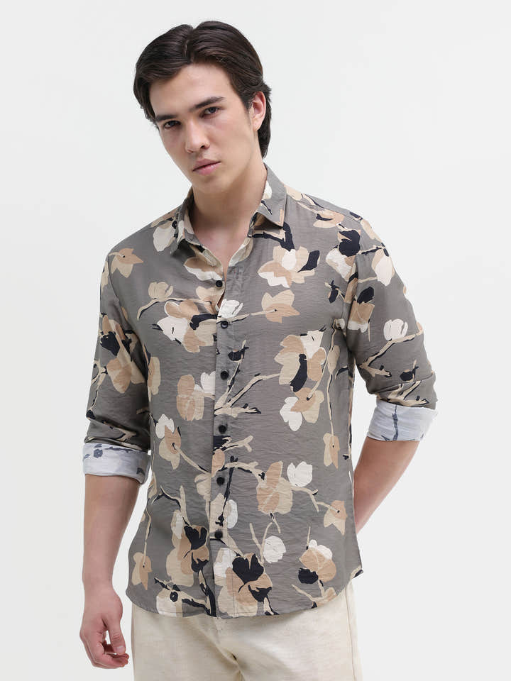 All Over Print Regular Fit Shirt