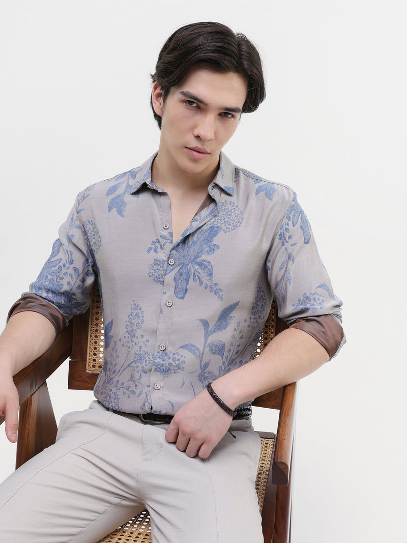All Over Print Slim Fit Shirt