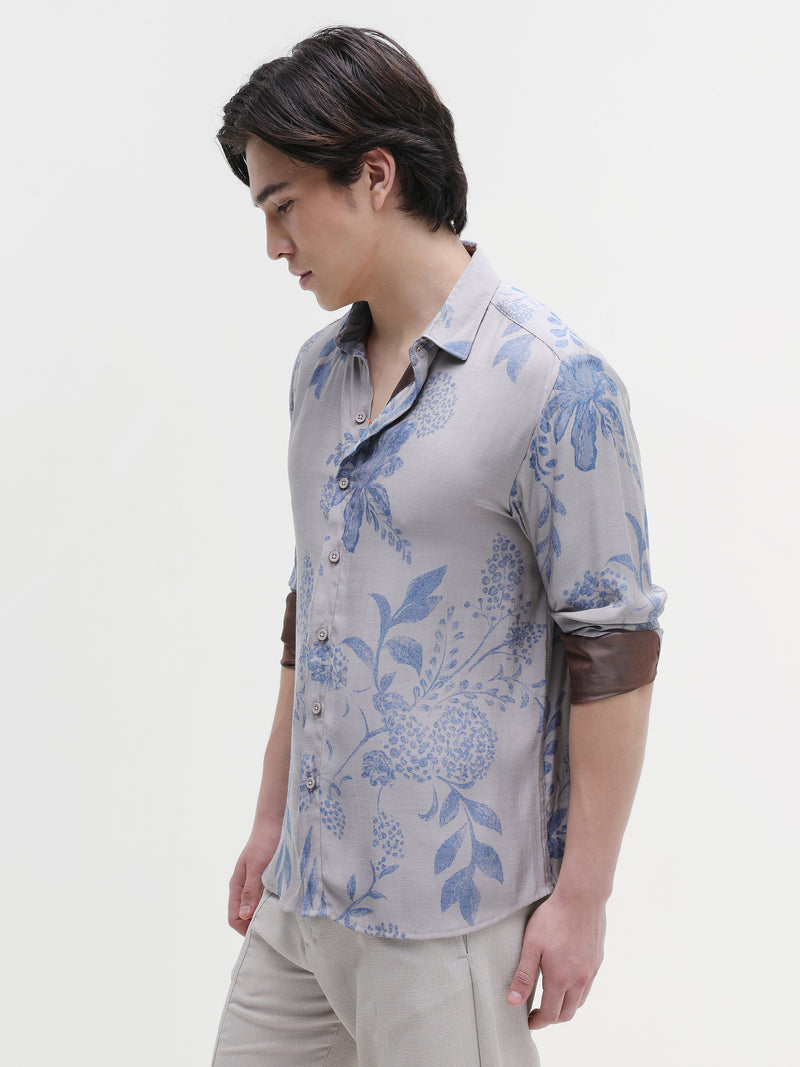 All Over Print Slim Fit Shirt