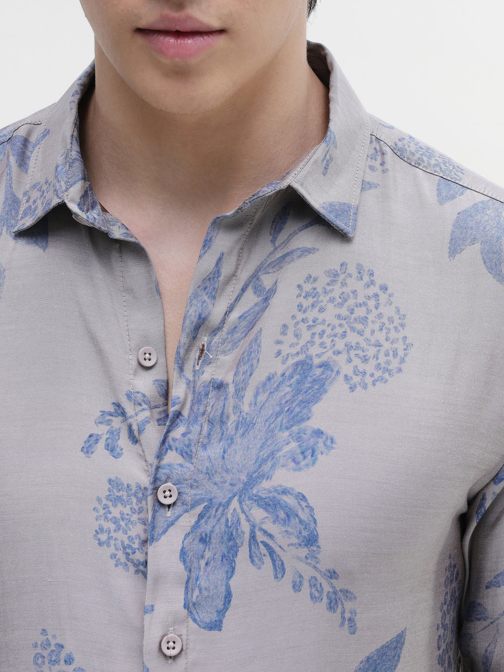 All Over Print Slim Fit Shirt