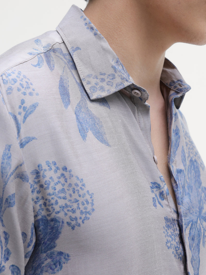All Over Print Slim Fit Shirt