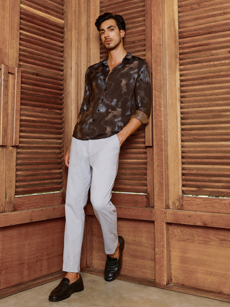 CAHOOT Men's Multicolour Printed Shirt - view 6