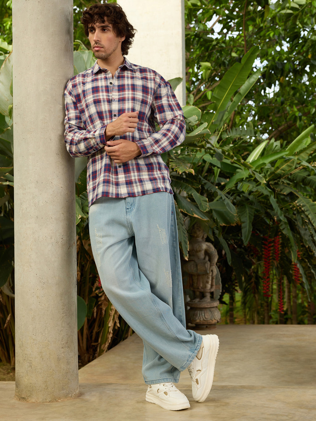 CAHOOT Men's Red Checks Shirt - view 5