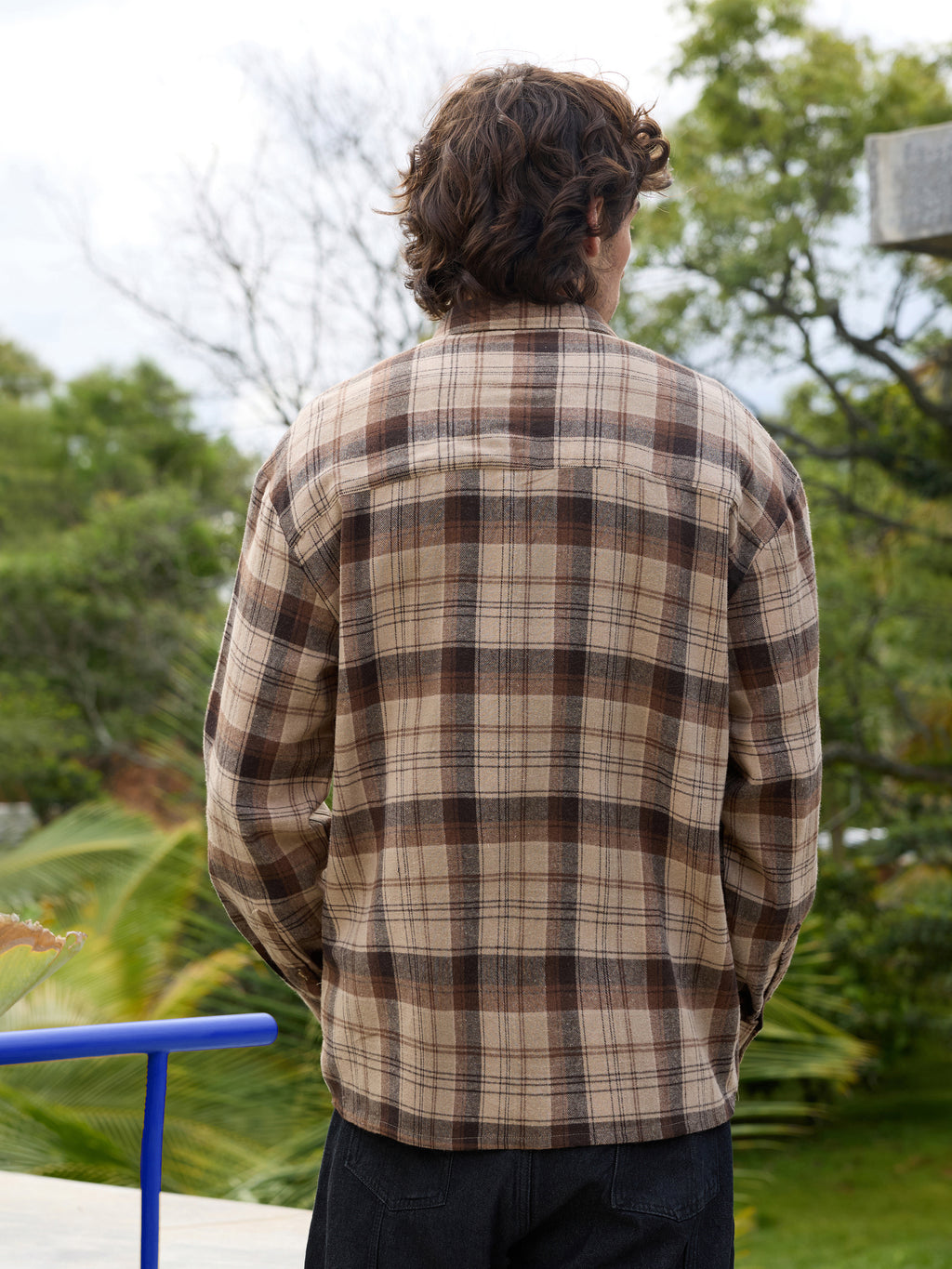 CAHOOT Men's Brown Checks Shirt - view 4