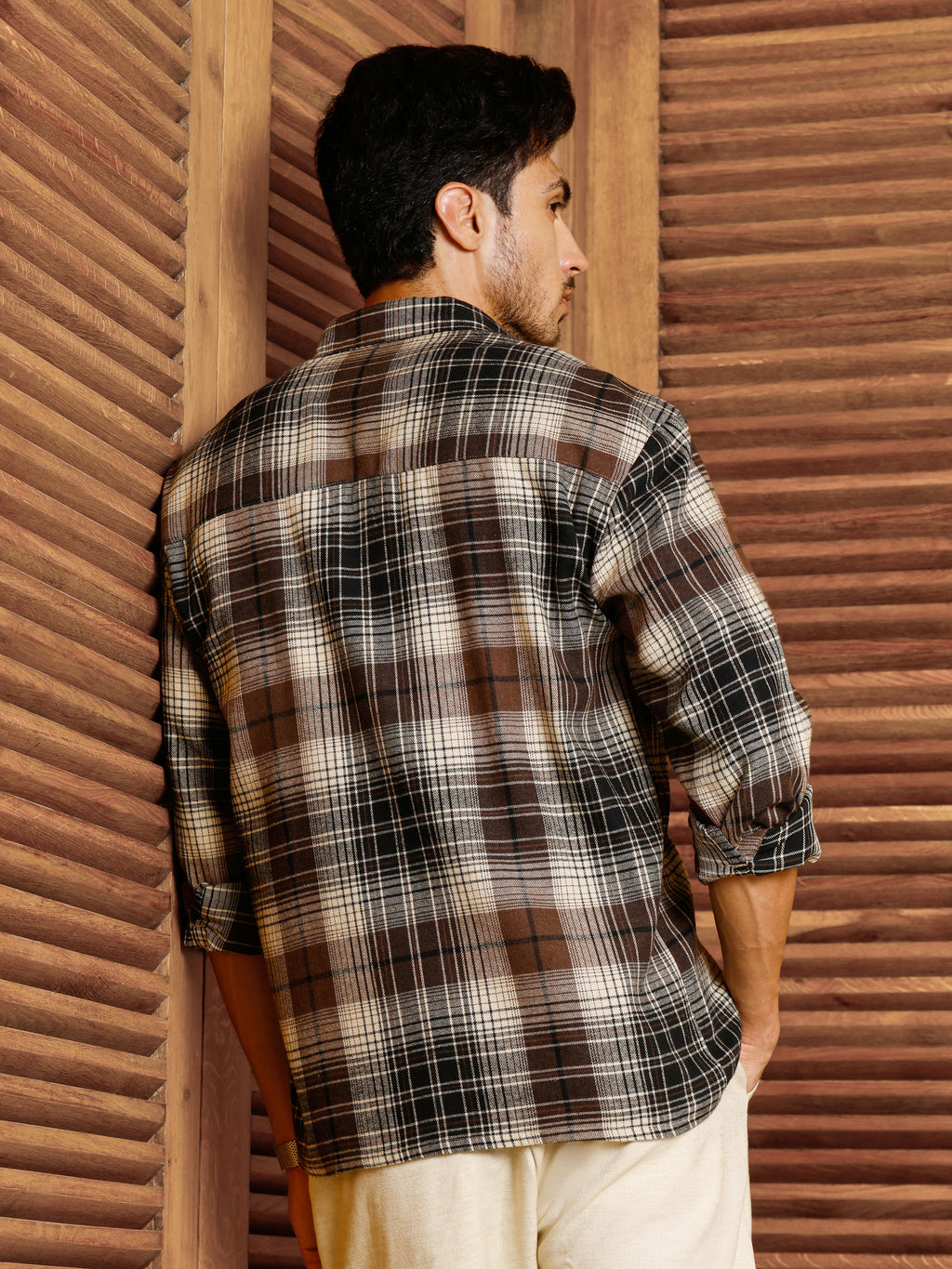 CAHOOT Men's Multicolour Checks Shirt - view 4