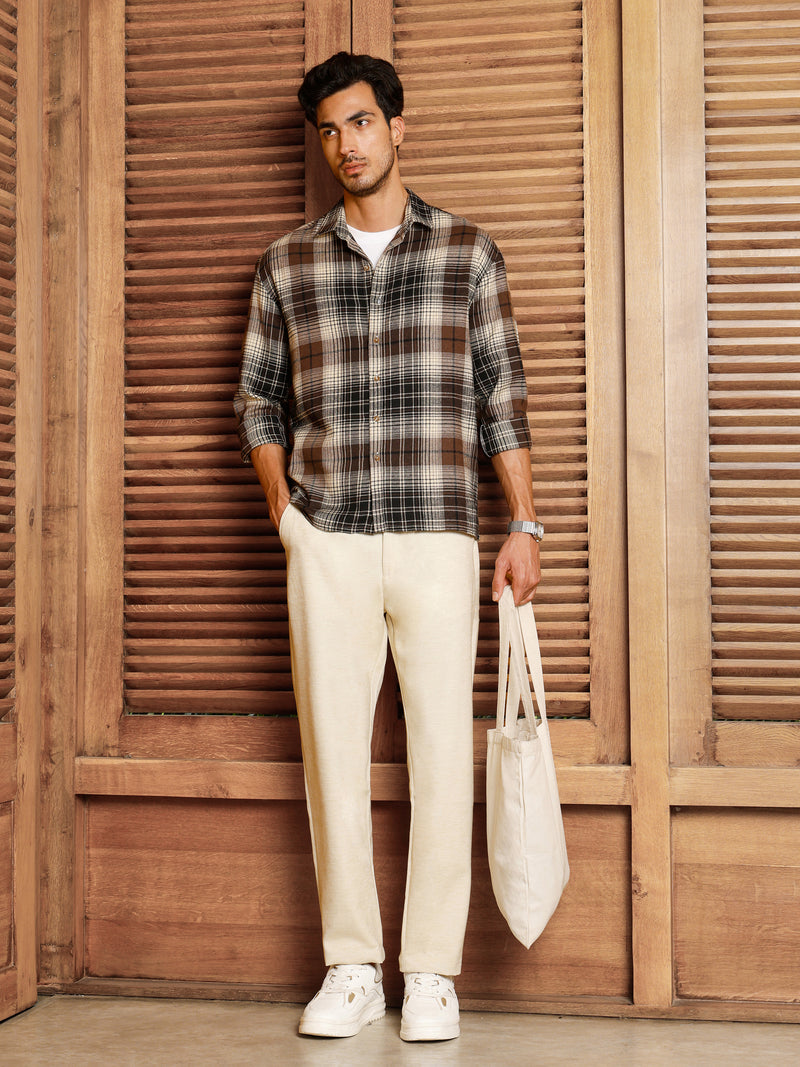 CAHOOT Men's Multicolour Checks Shirt - view 6
