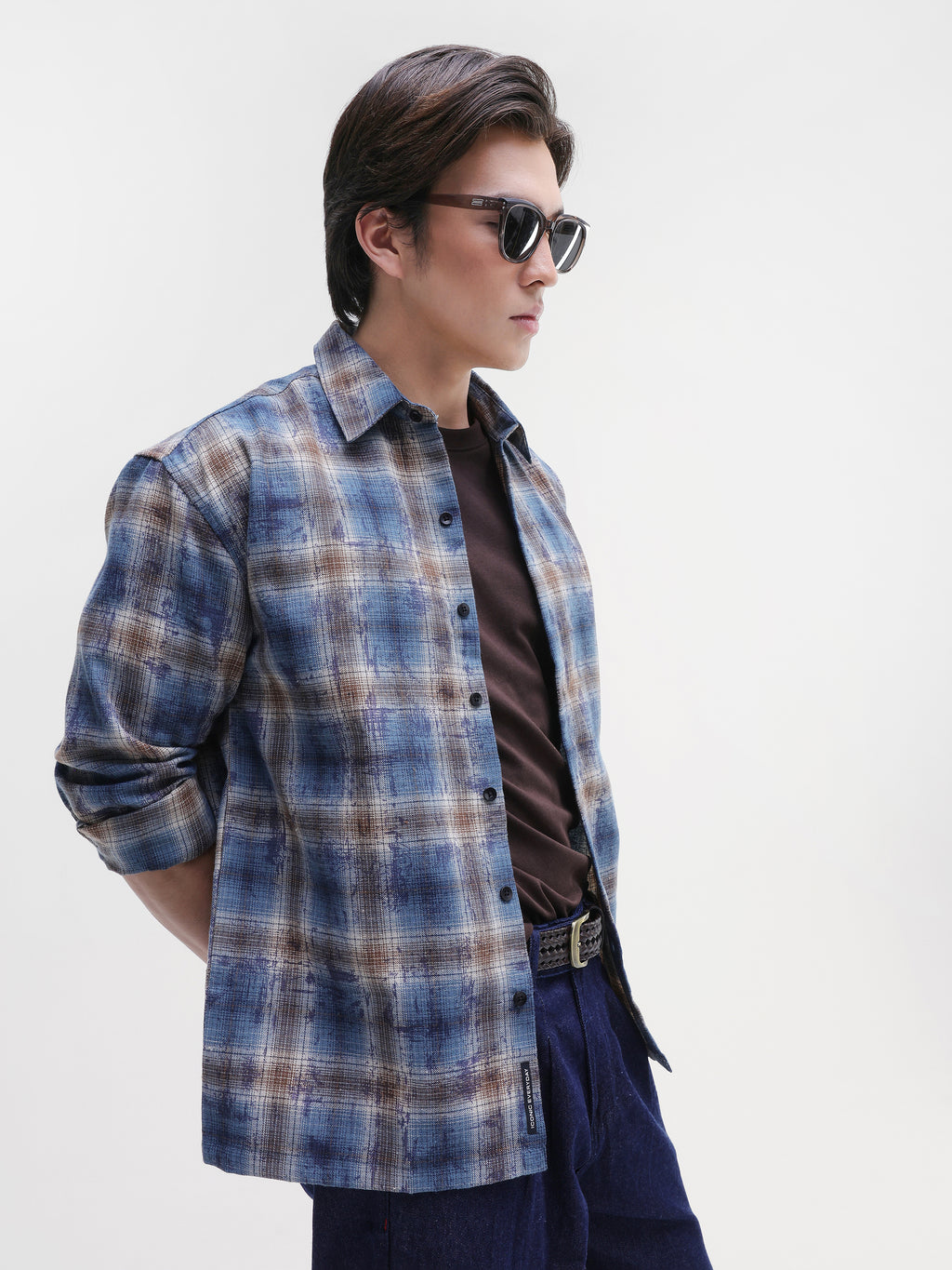 Yarn Dyed checks Regular Fit Shirt