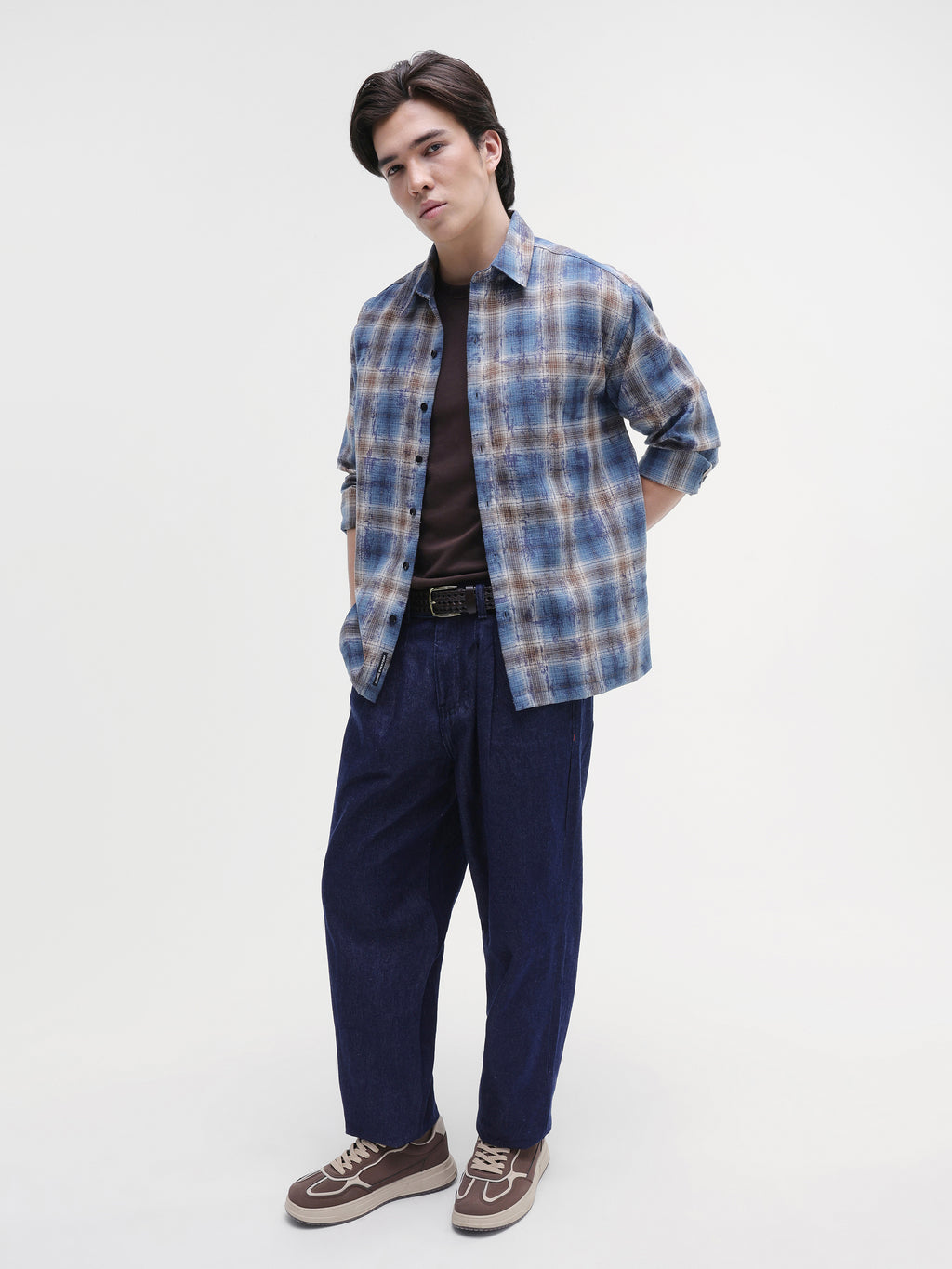 Yarn Dyed checks Regular Fit Shirt