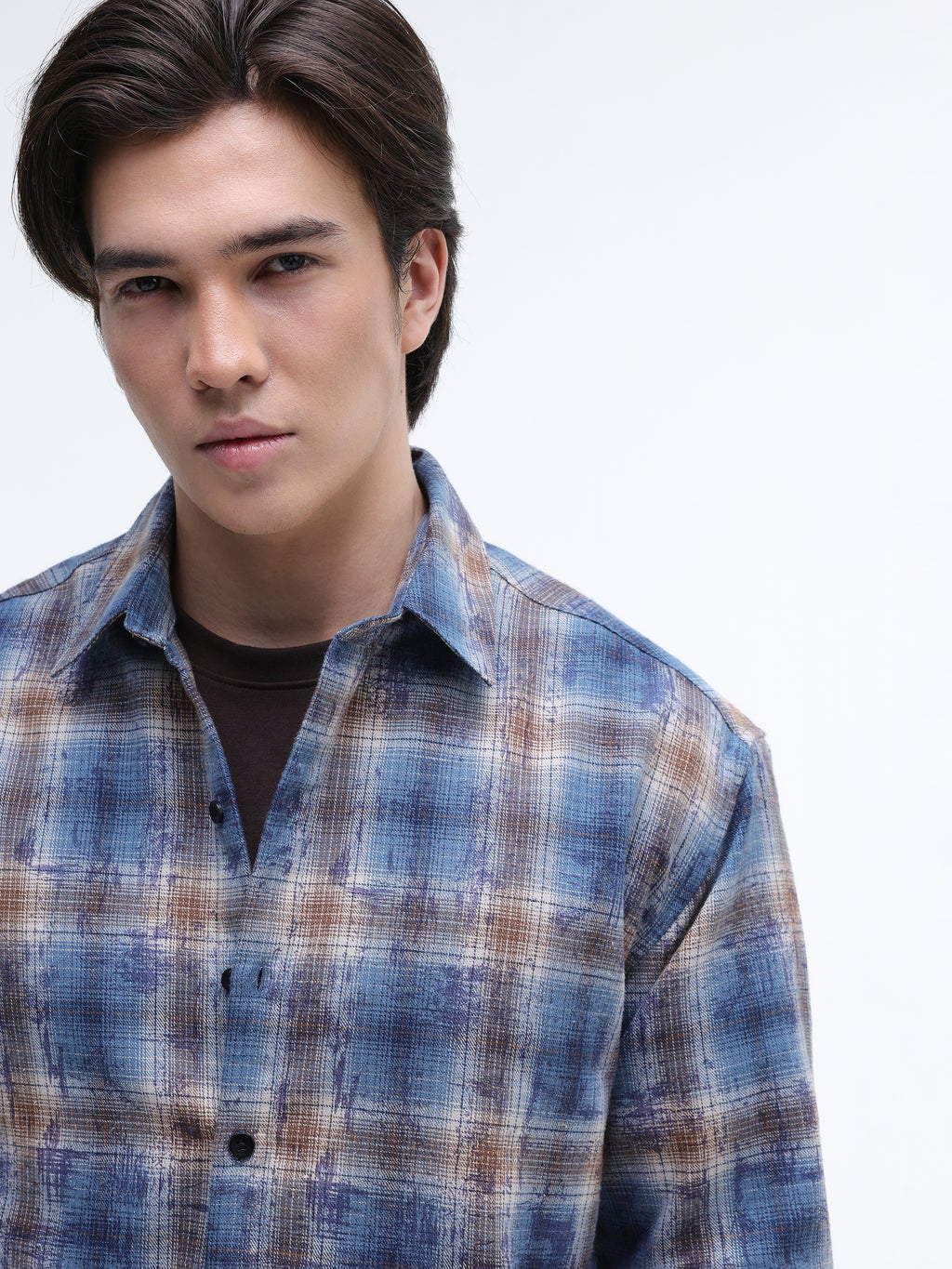 Yarn Dyed checks Regular Fit Shirt