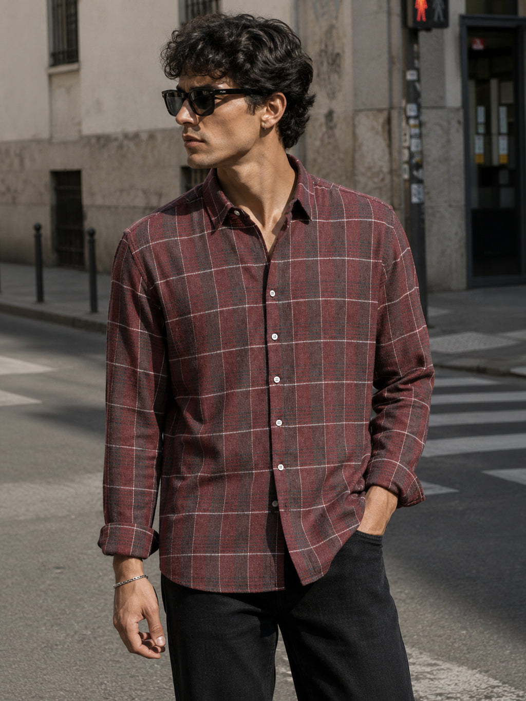Checks Regular Fit Shirt