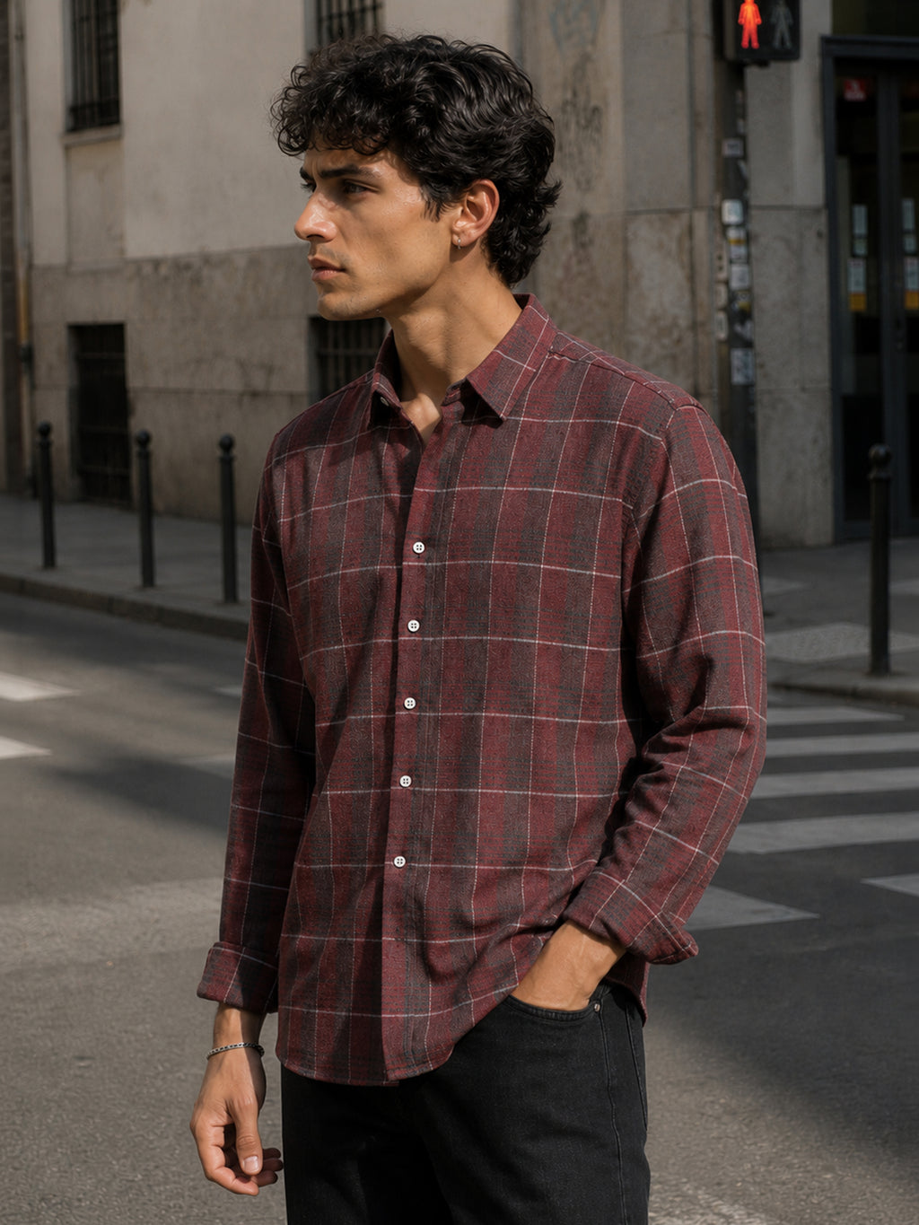 Checks Regular Fit Shirt