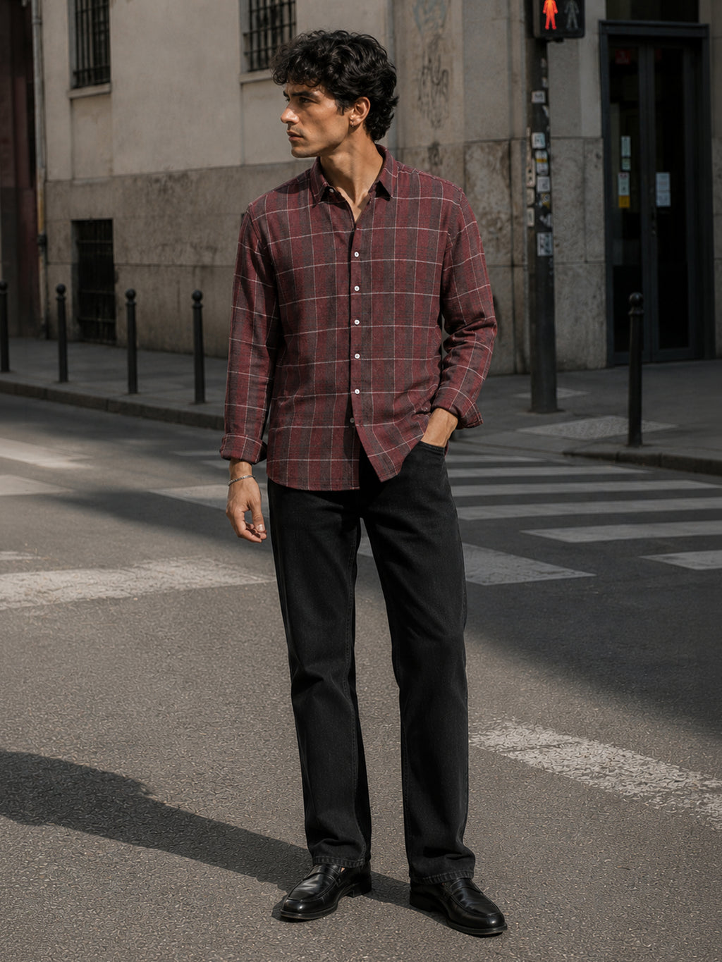 Checks Regular Fit Shirt