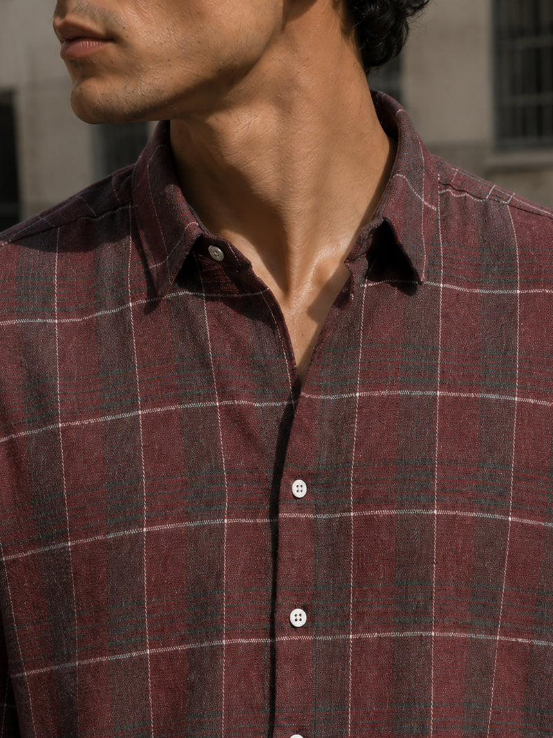Checks Regular Fit Shirt