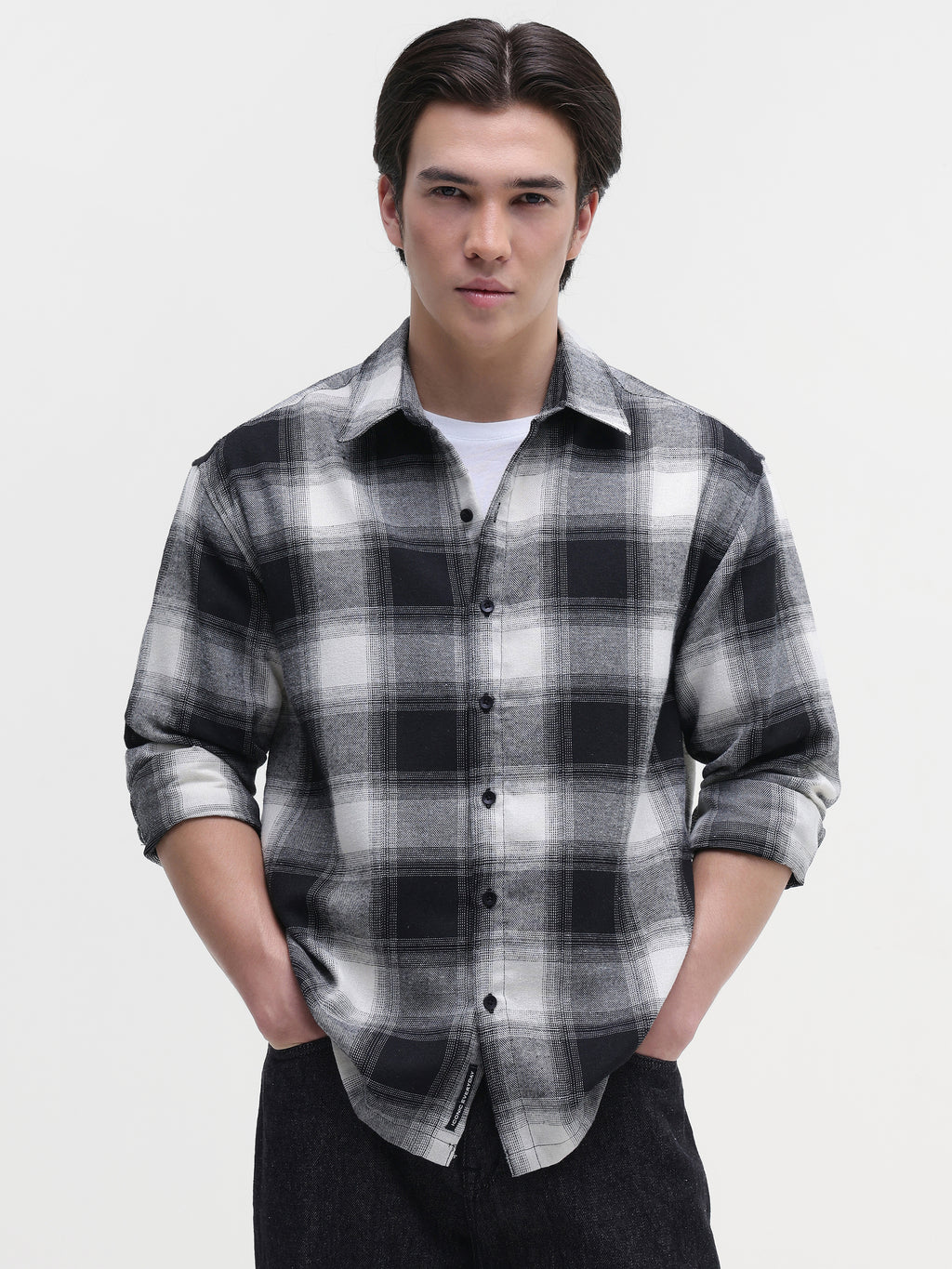 Yarn Dyed checks Regular Fit Shirt