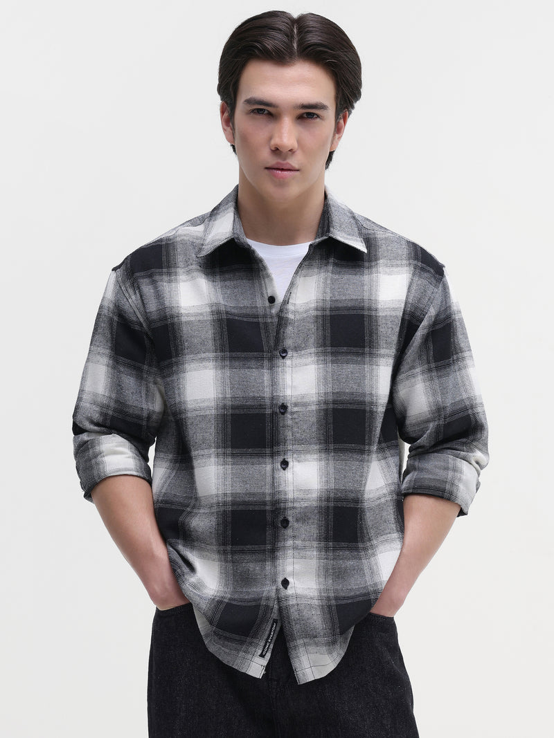 Yarn Dyed checks Regular Fit Shirt