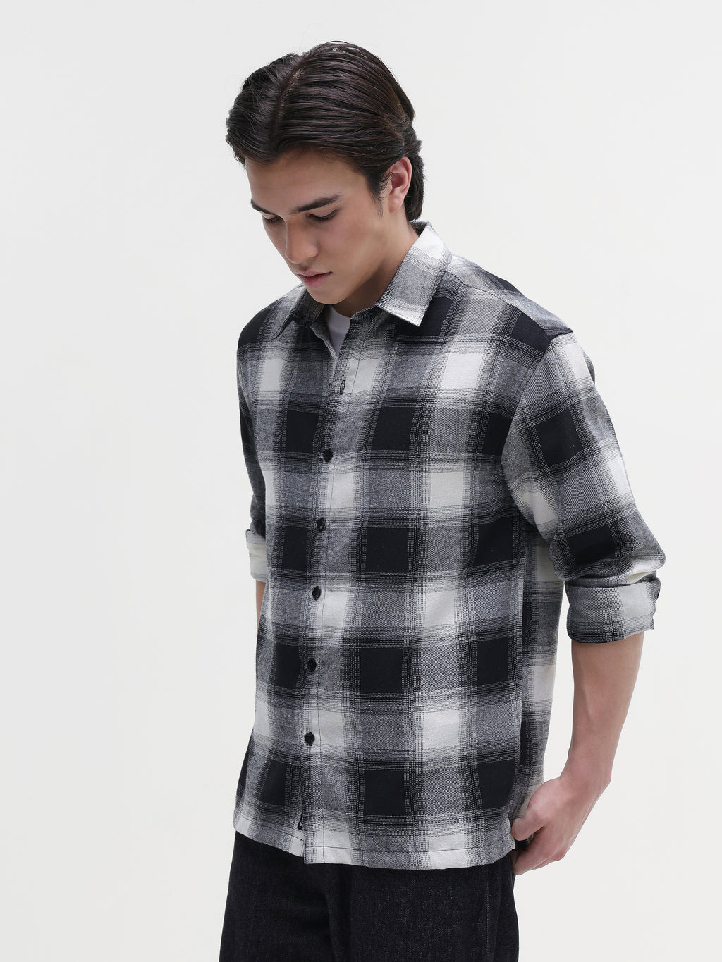 Yarn Dyed checks Regular Fit Shirt