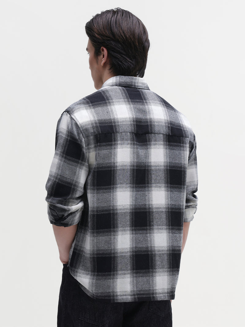 Yarn Dyed checks Regular Fit Shirt