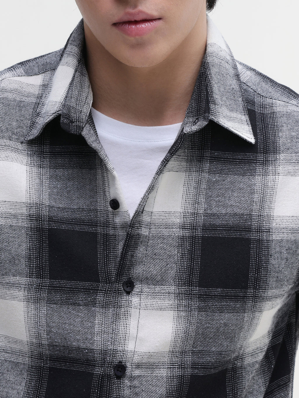 Yarn Dyed checks Regular Fit Shirt