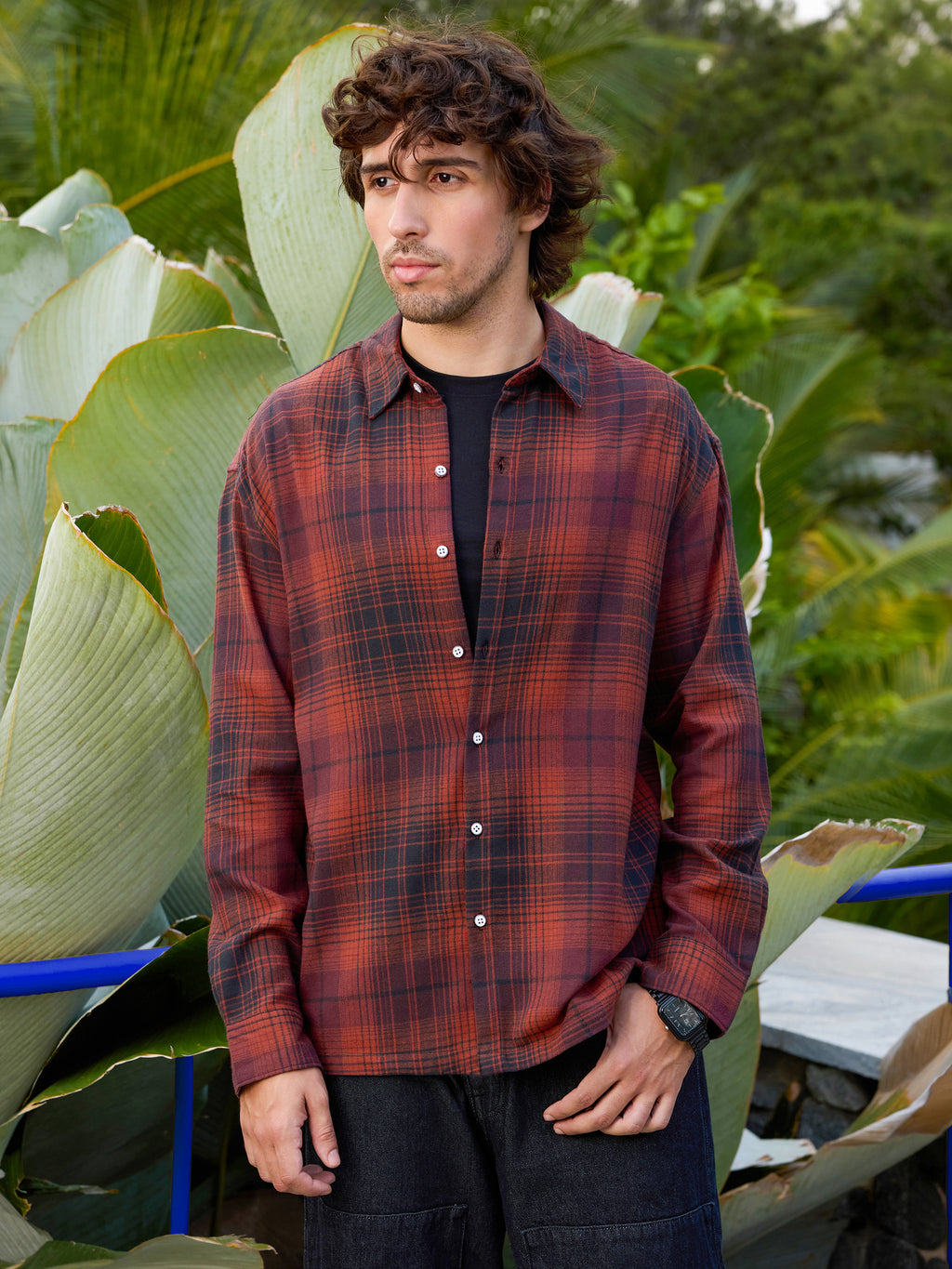 CAHOOT Men's Red Checks Shirt - view 2