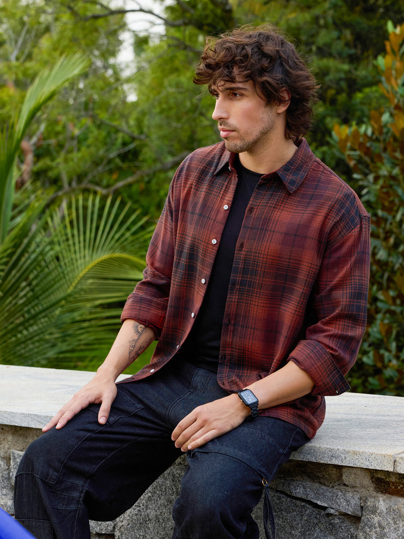 CAHOOT Men's Red Checks Shirt - view 6