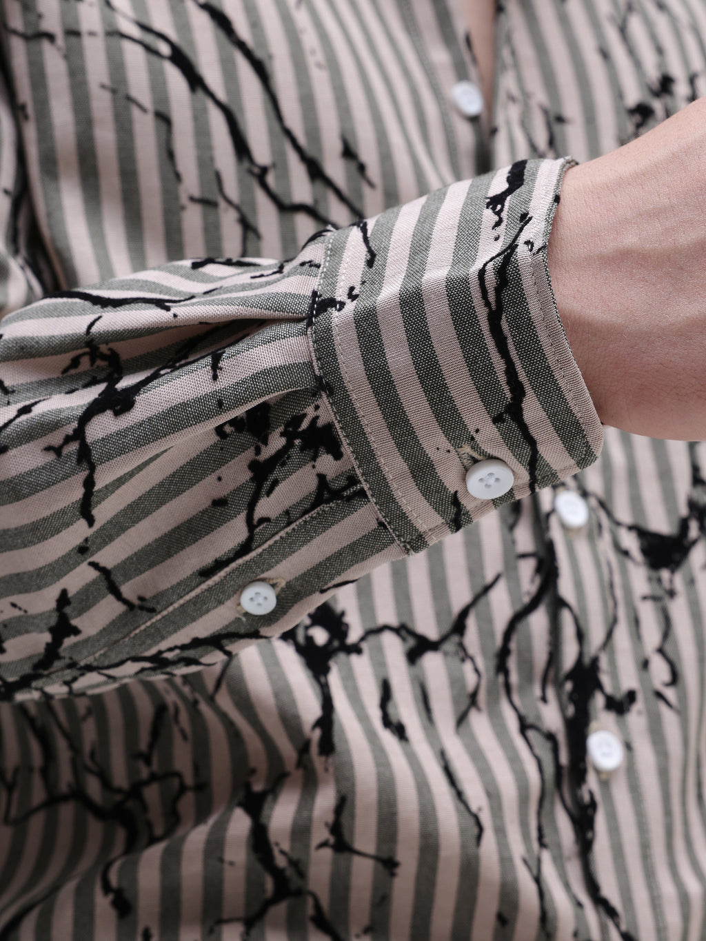 Rubber Print Slim Fit Shirt