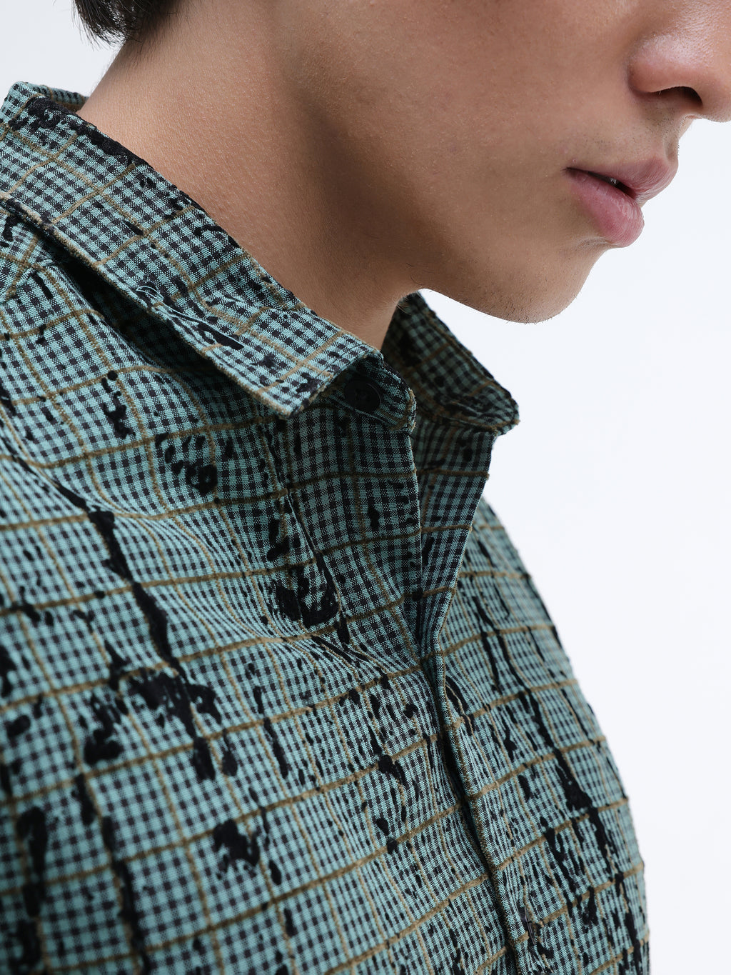 Rubber Print Regular Fit Shirt