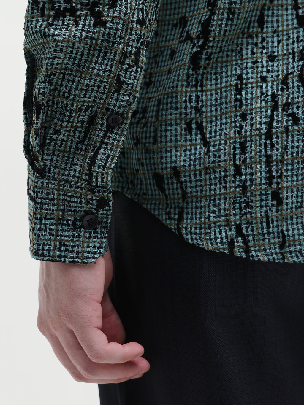 Rubber Print Regular Fit Shirt