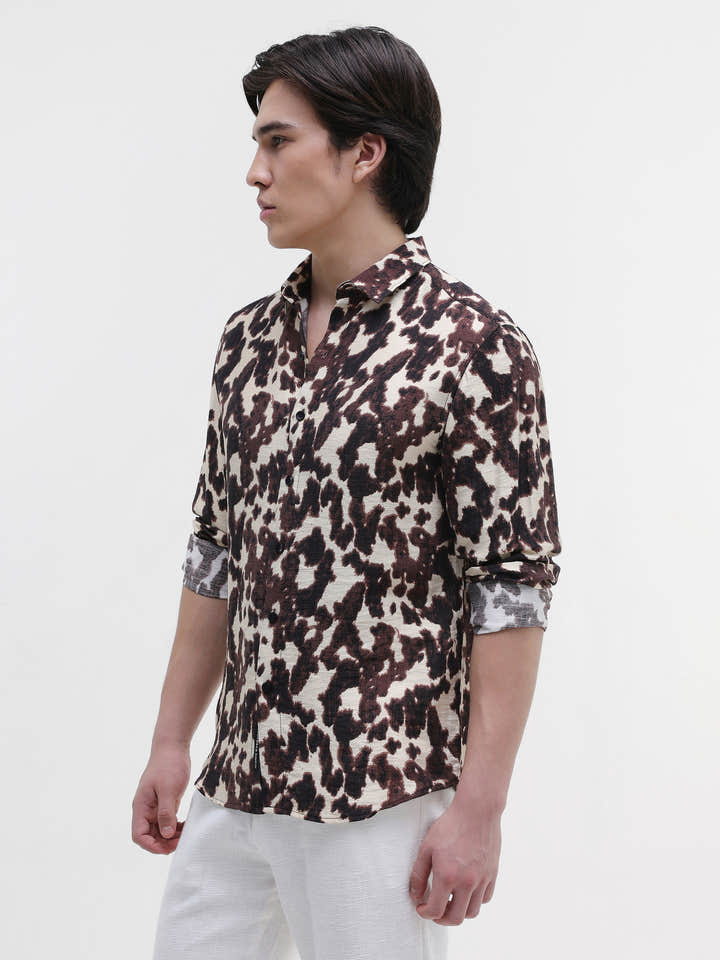 All Over Print Regular Fit Shirt