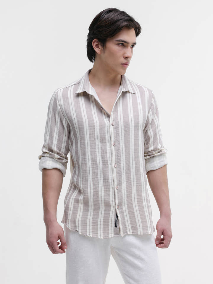 Muslin Breezy-Weave Shirt