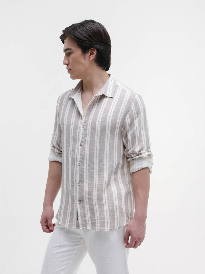 Muslin Breezy-Weave Shirt