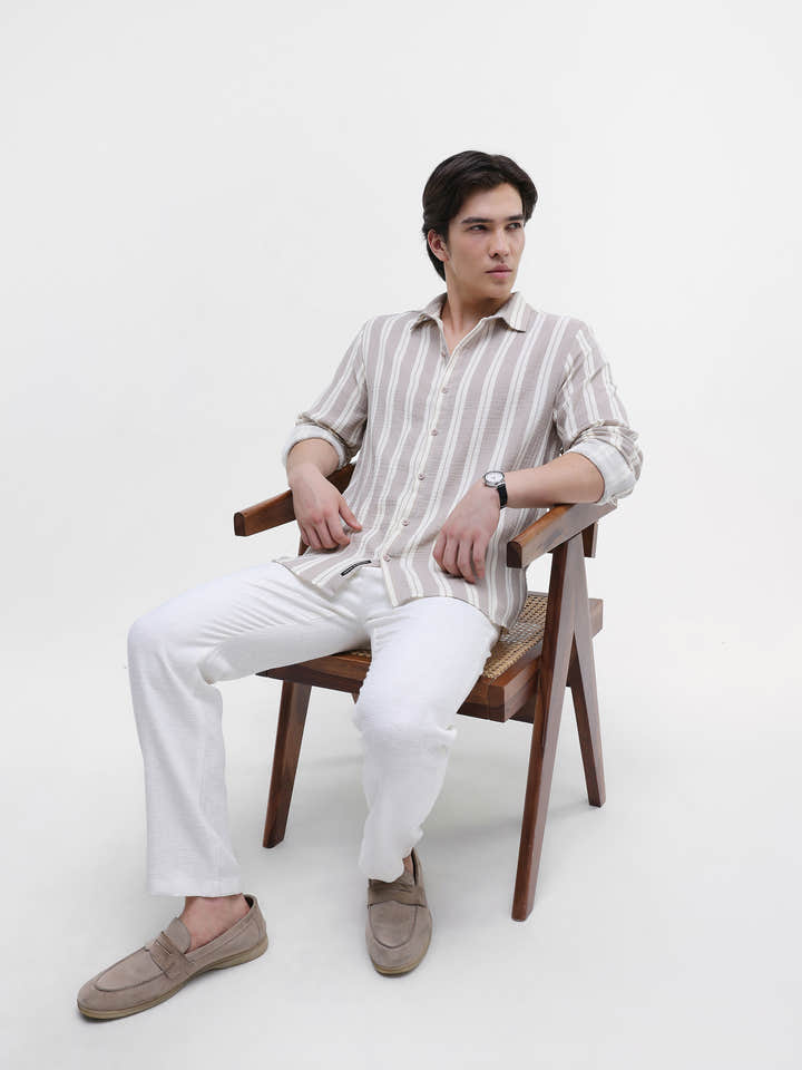 Muslin Breezy-Weave Shirt