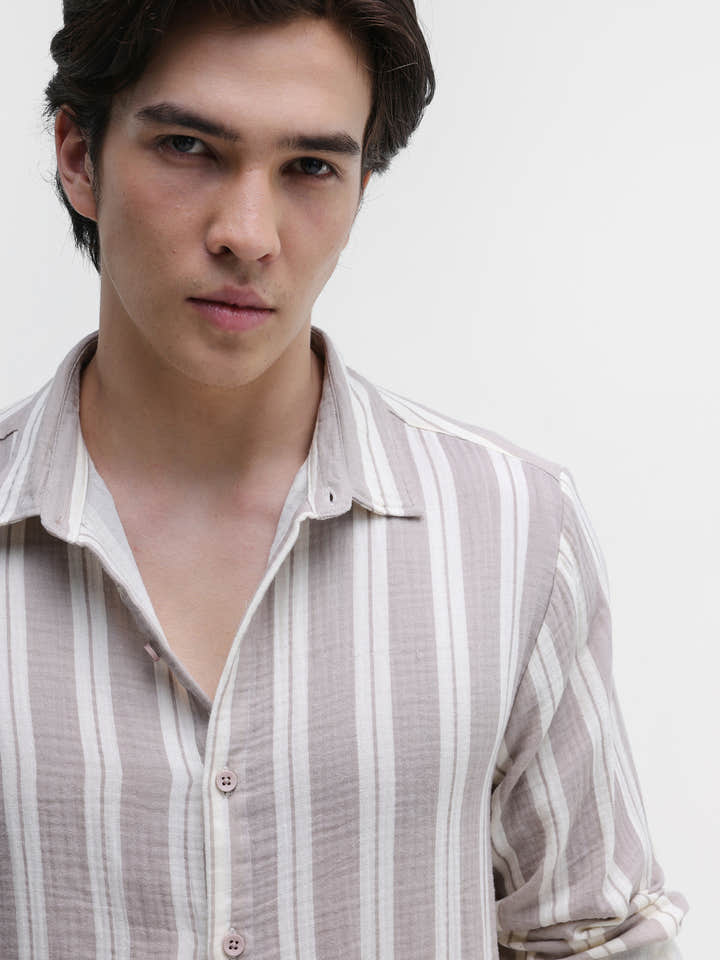 Muslin Breezy-Weave Shirt