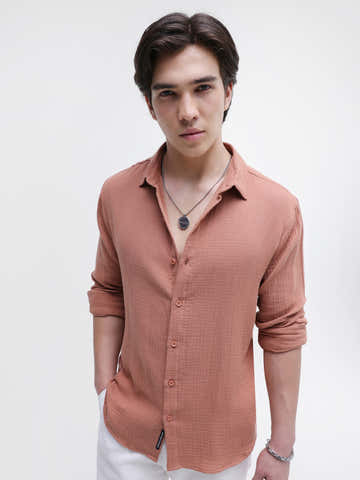 Muslin Breezy-Weave Shirt
