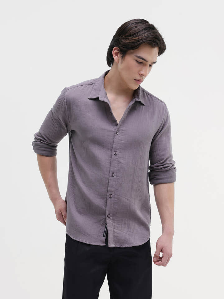 Muslin Breezy-Weave Shirt