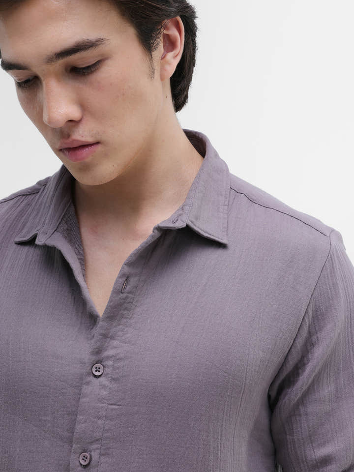Muslin Breezy-Weave Shirt