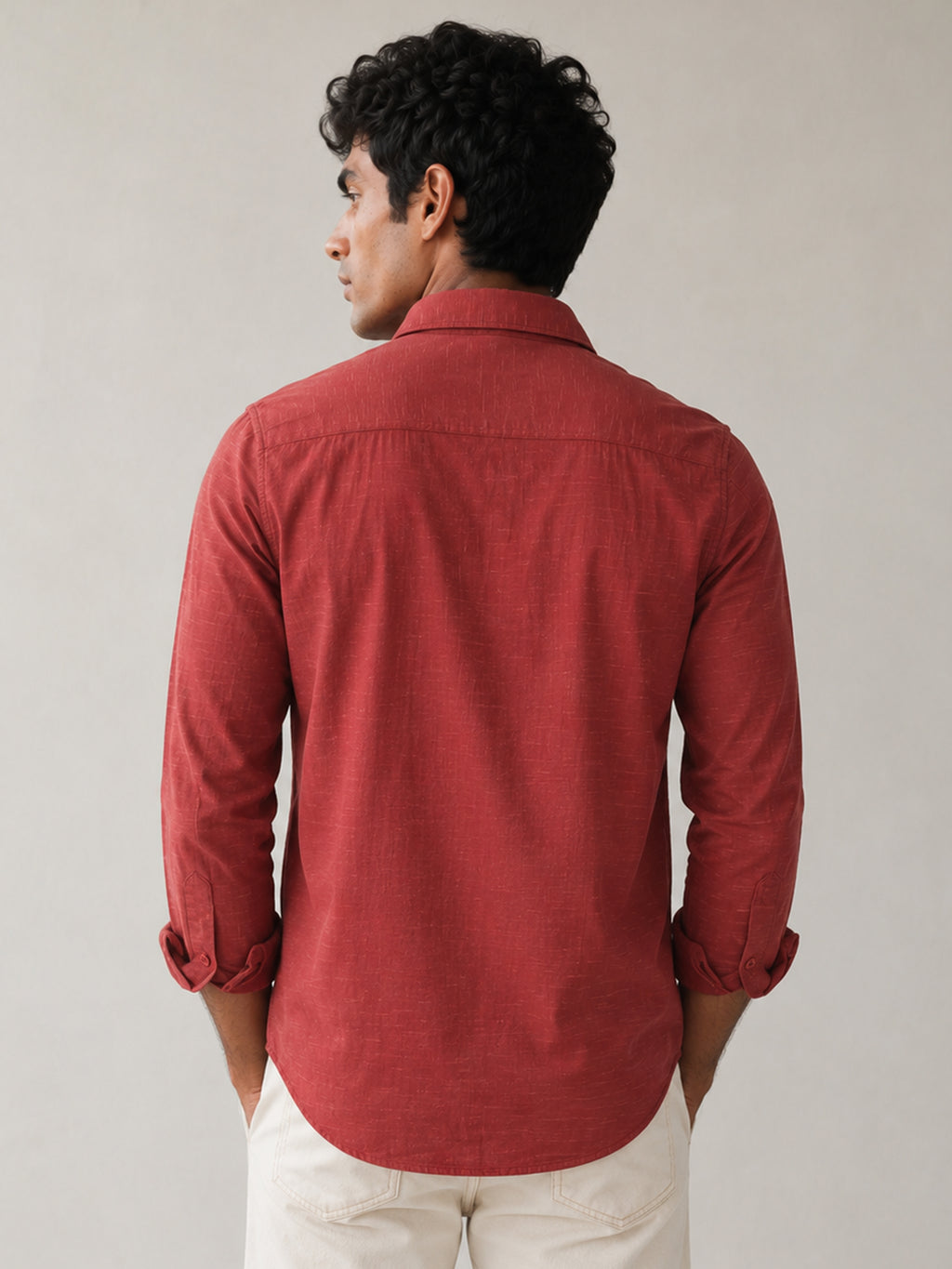 Solid Regular Fit Shirt