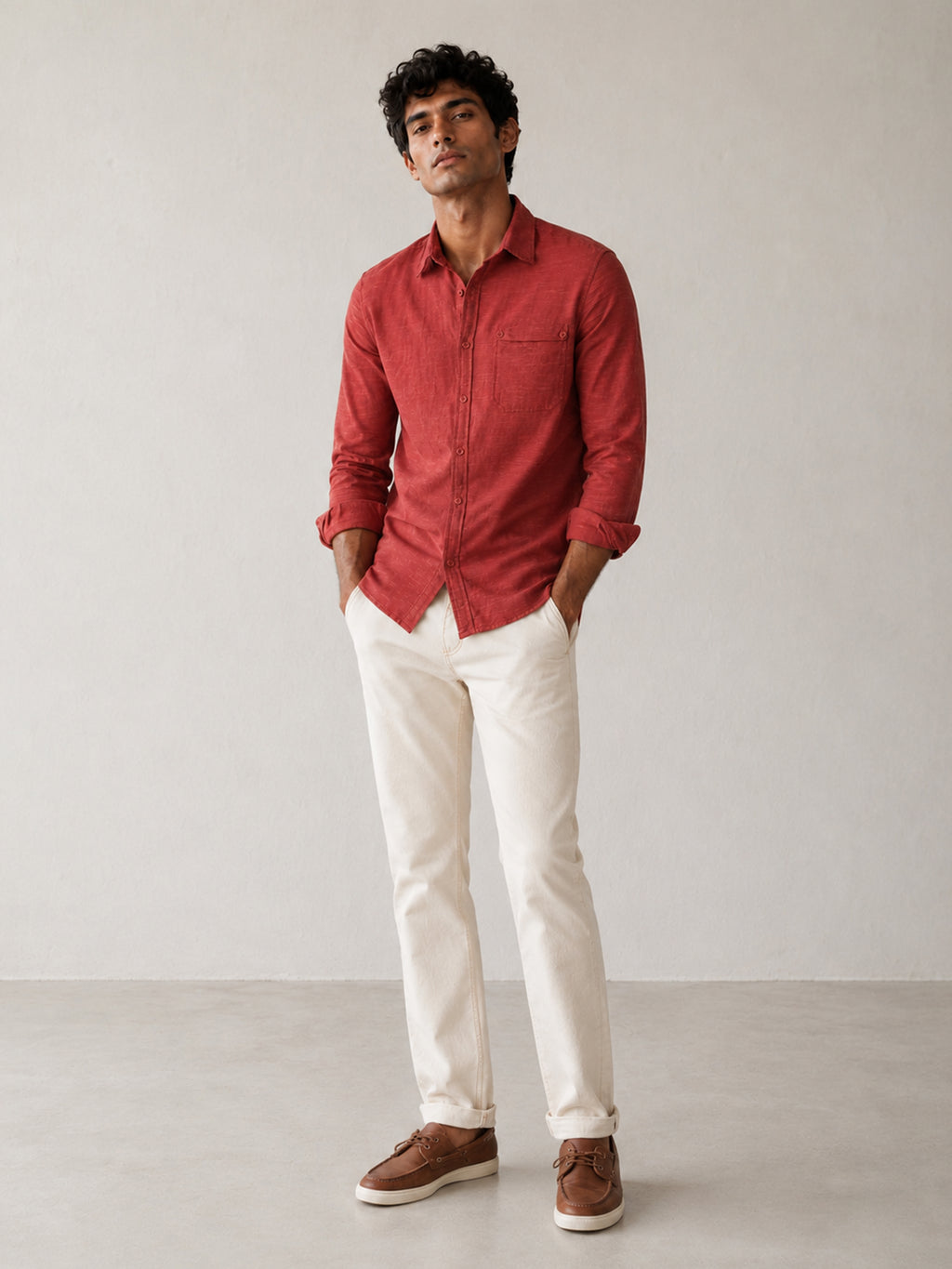 Solid Regular Fit Shirt