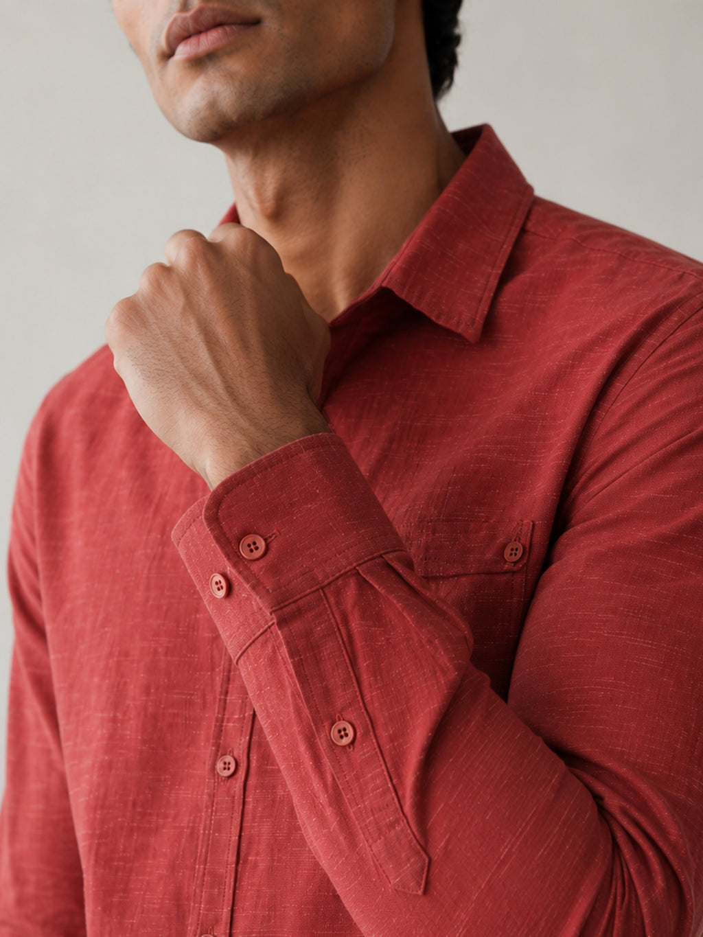 Solid Regular Fit Shirt
