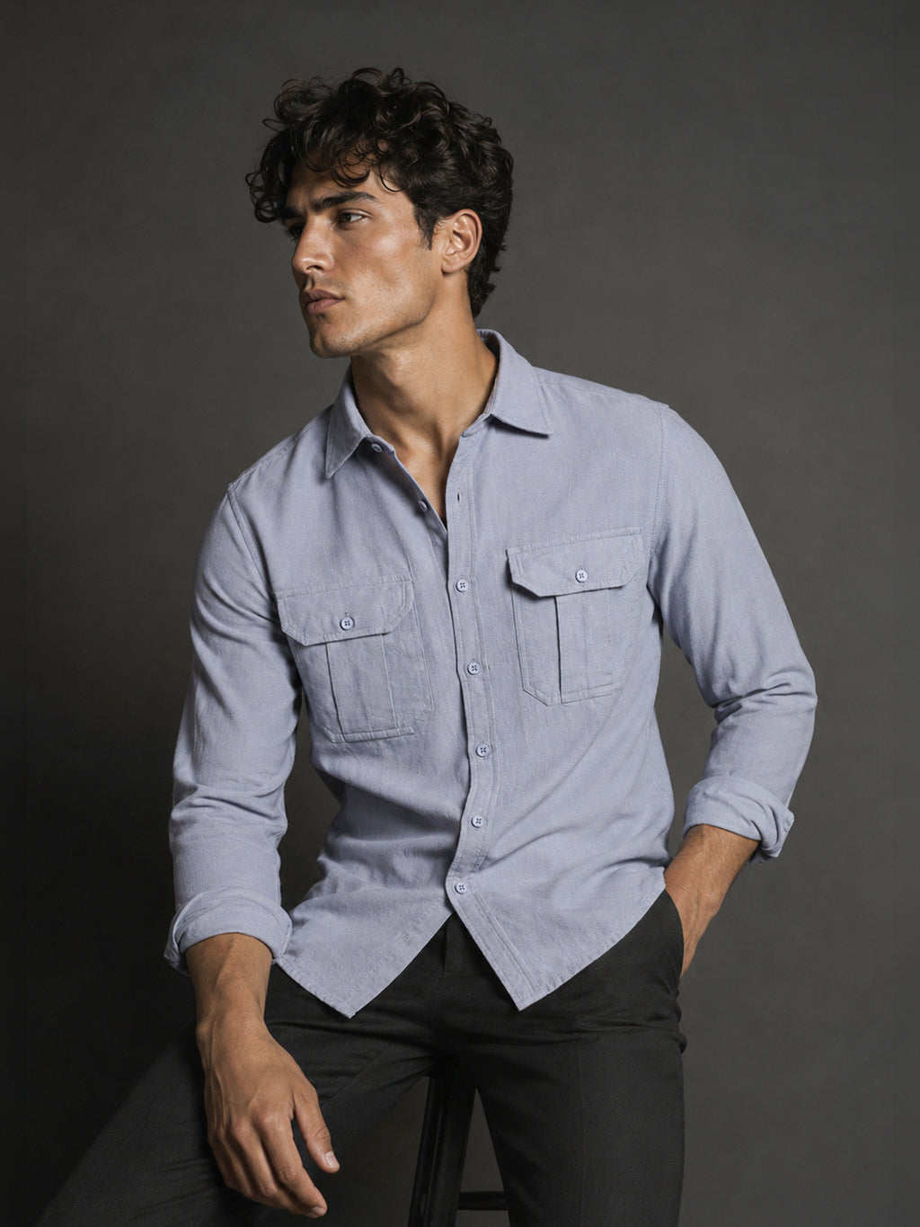 Solid Regular Fit Shirt
