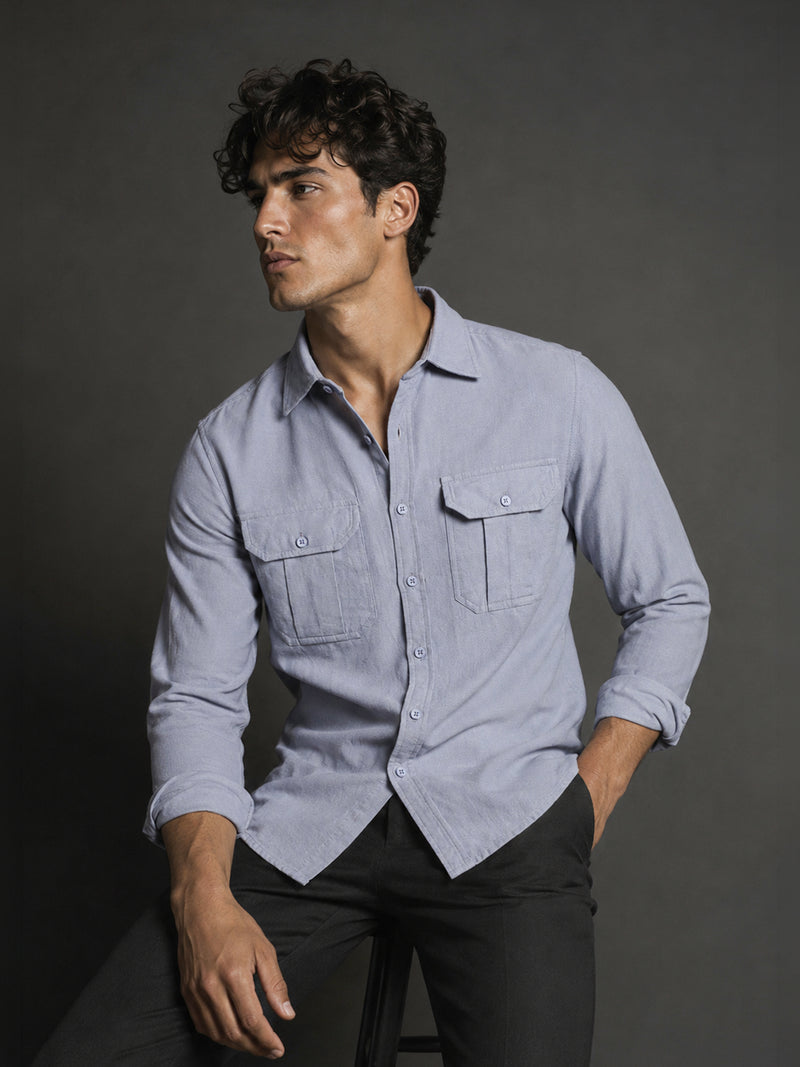 Solid Regular Fit Shirt
